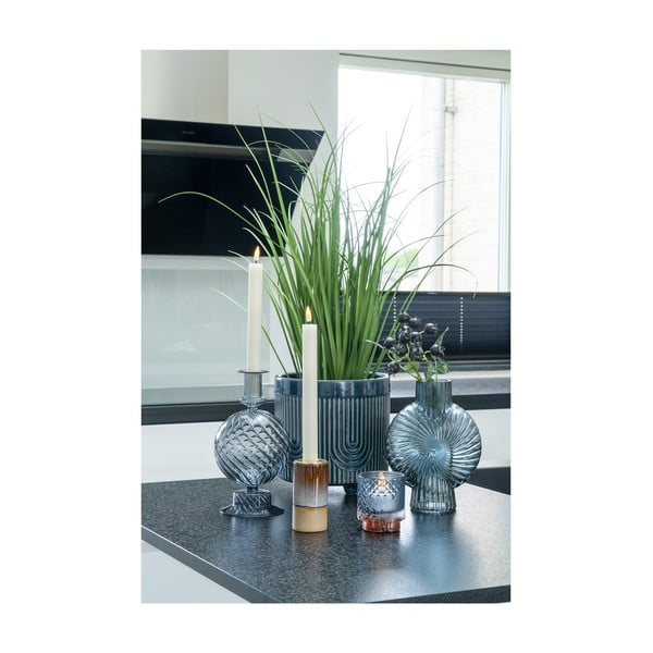 Plava staklena vaza (visina 20,5 cm) Sia – House Nordic-image-2