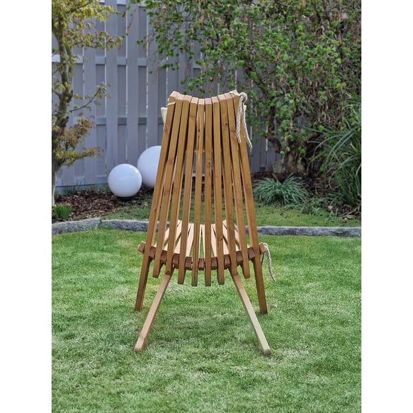 Drvena vrtna stolica u prirodnoj boji Falun - Garden Pleasure-image-4