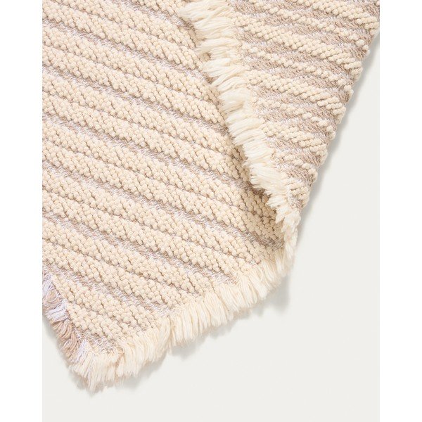 Bež kupaonska prostirka 50x70 cm Janu – Kave Home-image-2