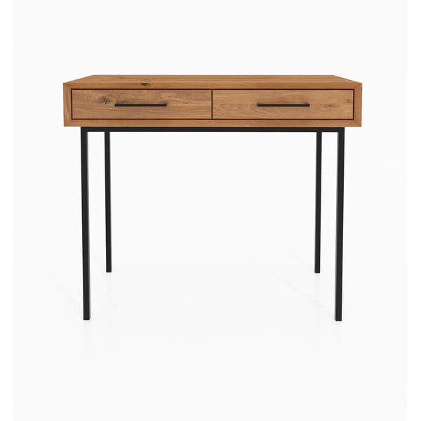 Toaletni stol od hrastovine 97x45 cm Abies - The Beds-image-3