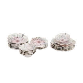 24-dijelni set porculanskog posuđa Güral Porcelain Blossom