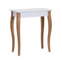 Bijeli konzolni stolić Ragaba Console, dužina 65 cm