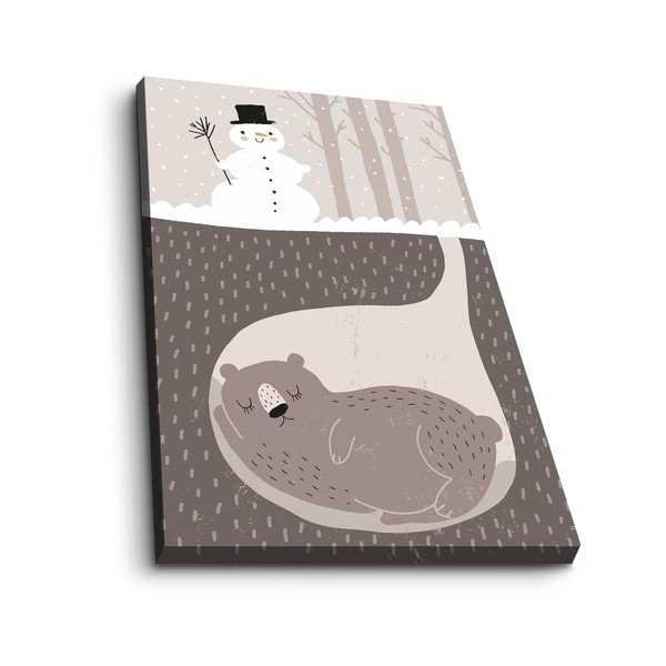 Dječja slika 45x70 cm Winter - Wallity-image-2