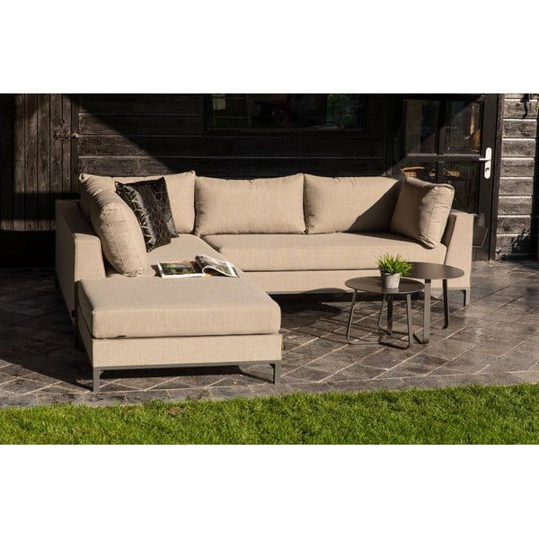 Bež vrtna garnitura Exotan Sicily, lijevi kut-image-1