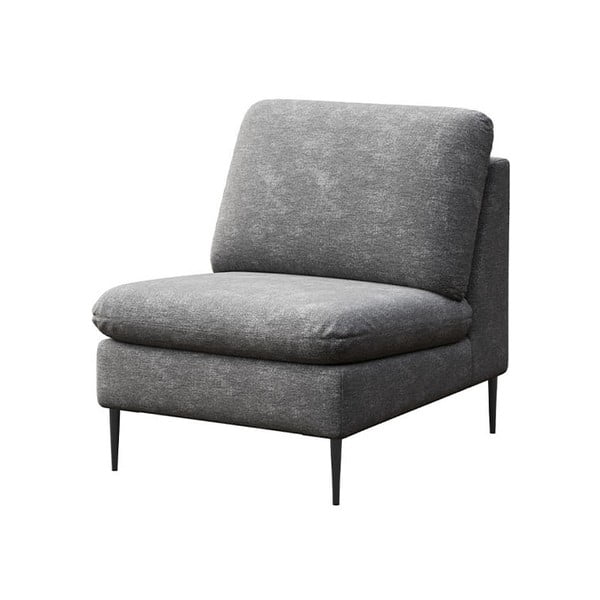 Svijetlo siva fotelja Moilo – MESONICA-image-2
