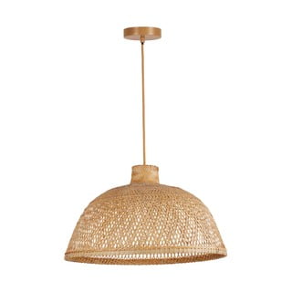 Viseća lampa od ratana SULION Tan, visina 150 cm