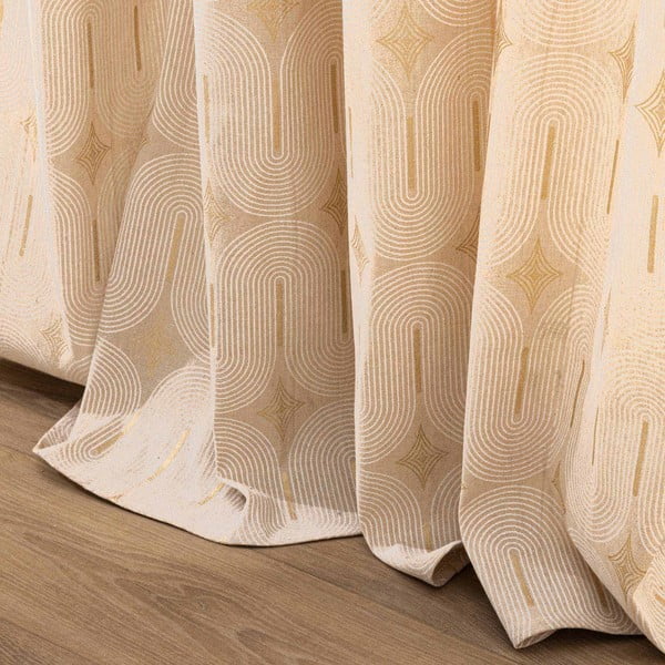 Bež zavjesa 140x240 cm Ondine – douceur d'intérieur-image-4