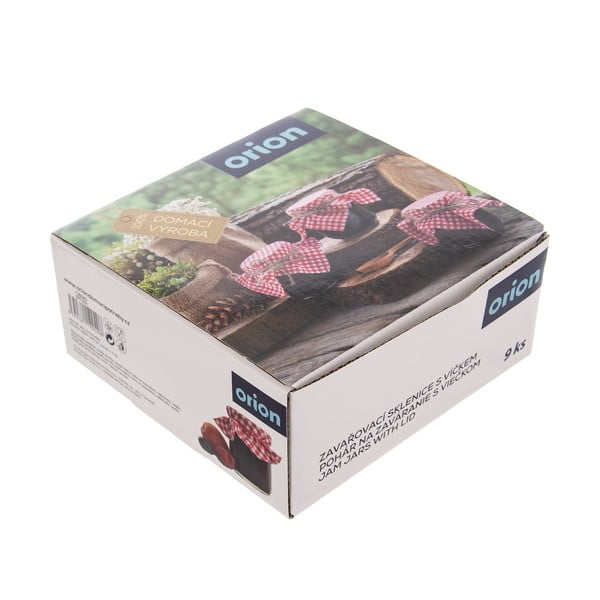 Staklenke za kiseljenje u setu 9 kom 60 ml – Orion-image-2