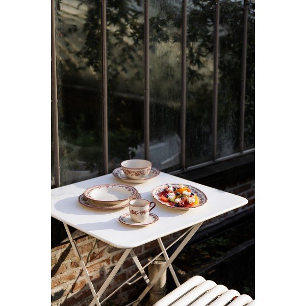 Bordo/boje slonovače porculanska zdjelica Cyril – S|P Collection-image-1