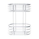 Srebrna polica za tuš Wenko Trestina, 26 x 35 cm