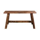 Smeđa vrtna klupa od masivnog drveta Barcelona – House Nordic