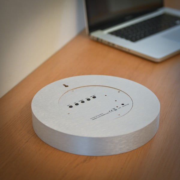 Digitalna budilica ø 25 cm – Gingko-image-2