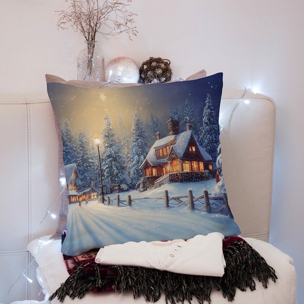 Ukrasna jastučnica s božićnim motivom 43x43 cm – Mila Home-image-3