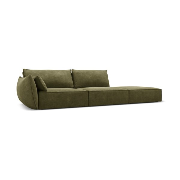 Zelena ležaljka (s lijevim kutom) Vanda – Mazzini Sofas-image-2