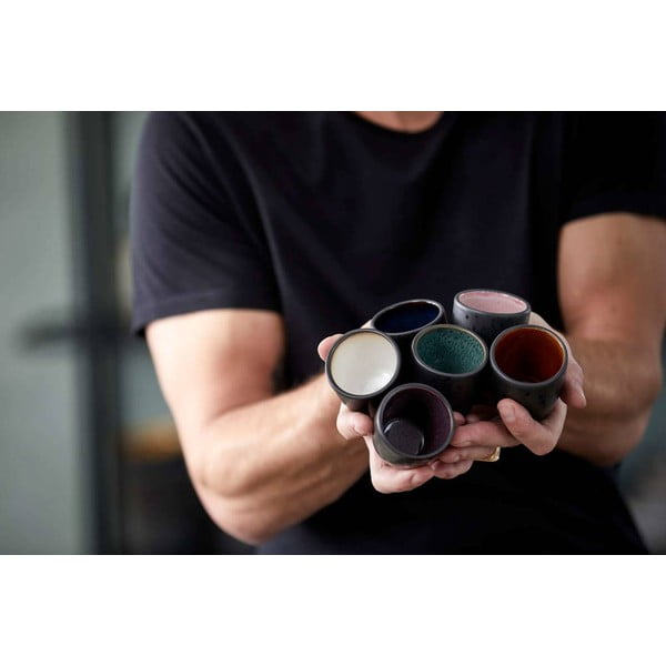 Crne keramičke šalice u setu 6 kom za espresso 100 ml Gastro Black/Mix – Bitz-image-1