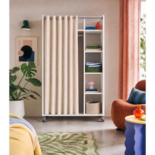 Bijeli/bež ormar 100x160 cm Kit – Tvilum-image-3