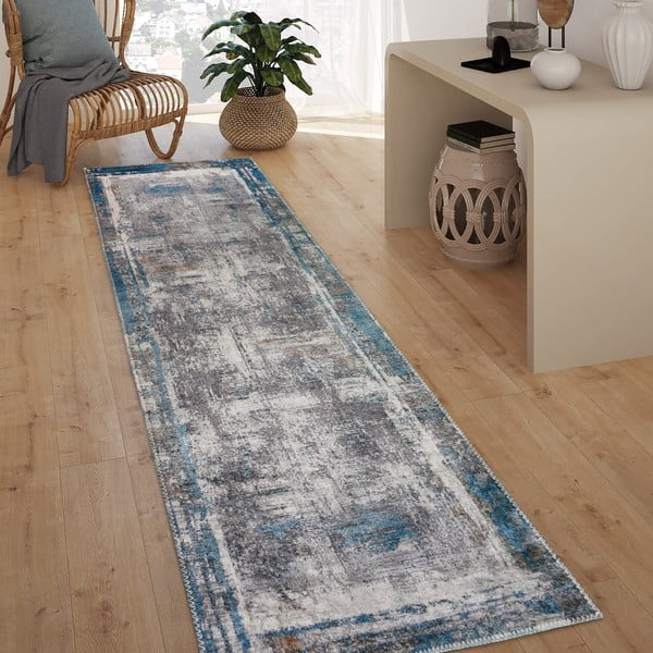 Plava periva staza 60x150 cm Abstract Colors Blue – Vitaus-image-1