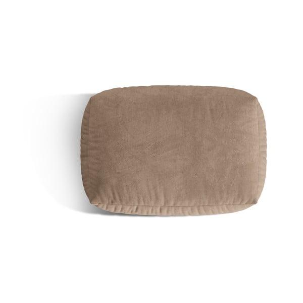 Svjetlo smeđi baršunast modularni tabure Martina – Micadoni -image-2