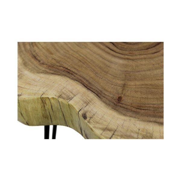 Pomoćni stolić od bagremovog drveta HSM kolekcija Live Edge, 43 x 45 cm-image-2