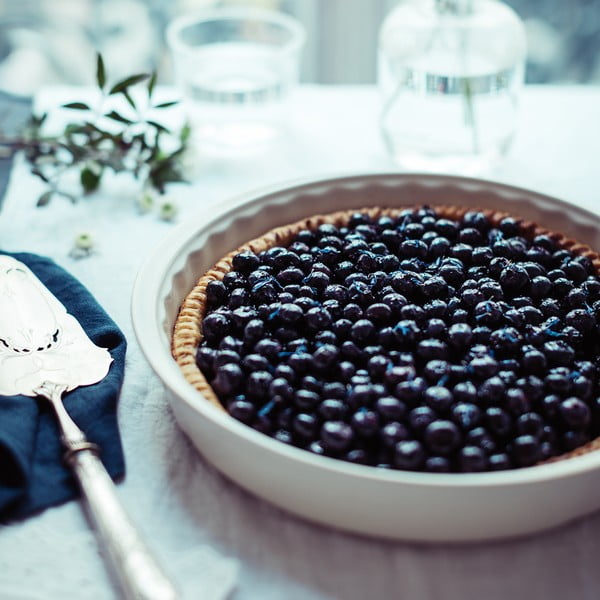 Okrugli kalup za tortu u boji slonovače Emile Henry Patisserie, 1,5 l-image-1