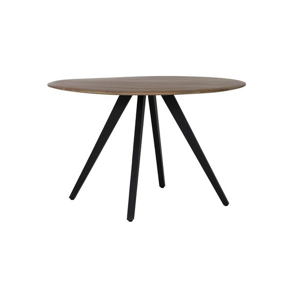 Okrugli blagovaonski stol s pločom stola od bagrema u prirodnoj boji ø 120 cm Mimoso – Light & Living-image-4