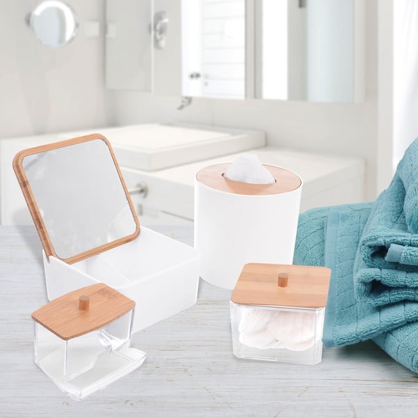 Bijela plastična kanta za smeće 1,6 l Whitney – Orion-image-1