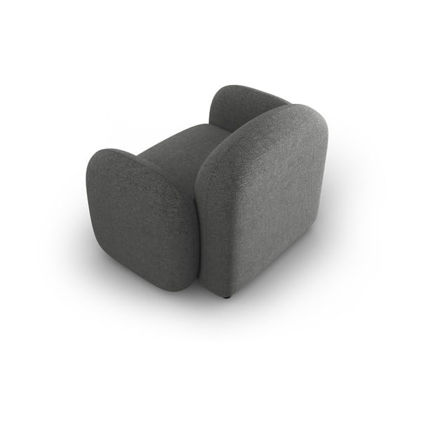 Tamno siva fotelja Blair – Micadoni Home-image-4
