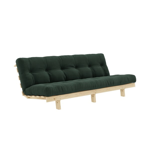 Tamno zelena sofa od samta 200 cm Lean – Karup Design-image-3