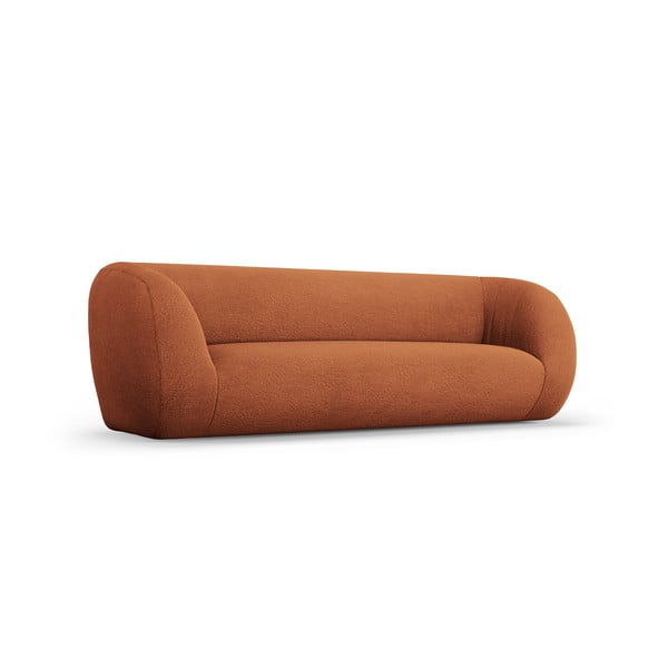 Narančasta sofa od bouclé tkanine 230 cm Essen – Cosmopolitan Design-image-2