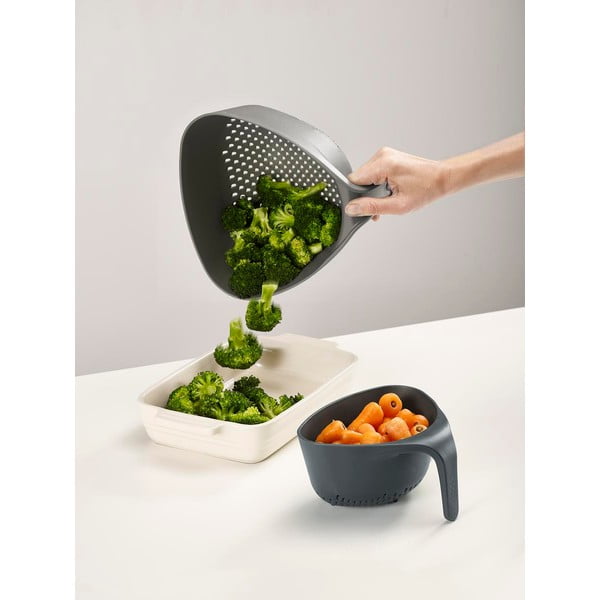 Siva kompaktna cjedila Josepha Josepha Colandersa-image-1