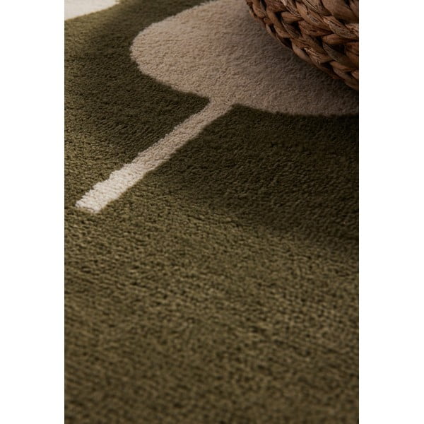 Kaki zeleni dječji tepih 120x170 cm Lovely Leaves – Hanse Home-image-3