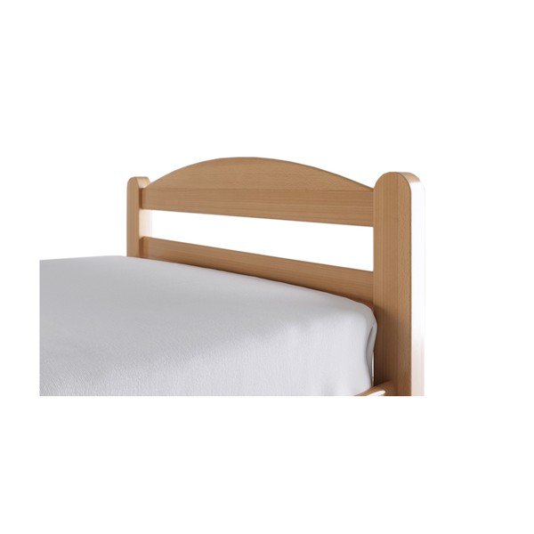 Bračni krevet od masivne bukve s podnicom 180x200 cm u prirodnoj boji Bellariva – B.E.S.-image-2