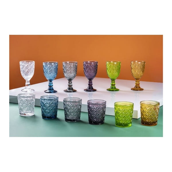 Set s 6 šarenih čaša VDE Tivoli 1996 Marrakech, 240 ml-image-2