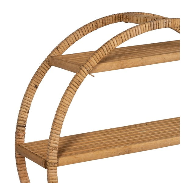 Polica s više razina od ratana u prirodnoj boji 45,5 cm – Ixia-image-2