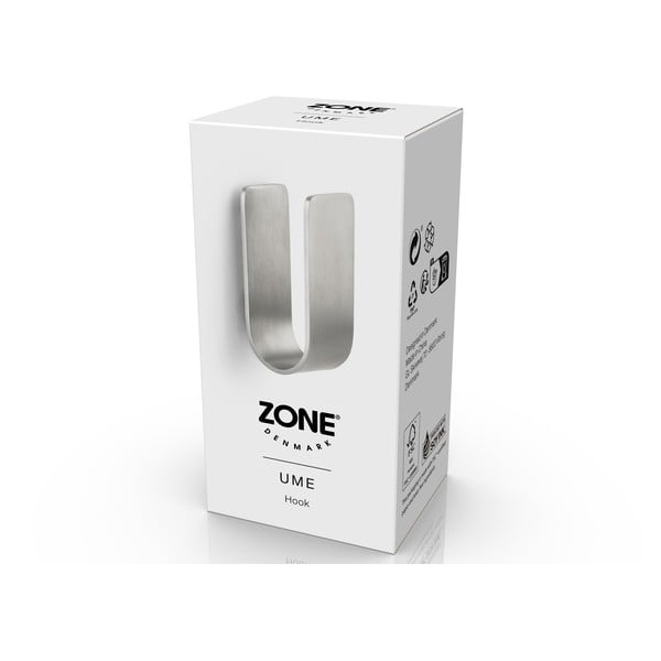 Metalna zidna kuka u mat srebrnoj boji Ume – Zone-image-4