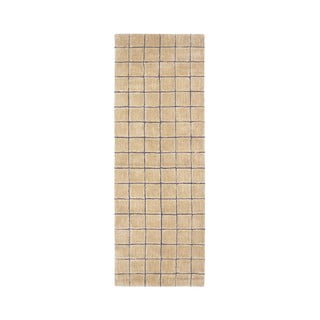 Ručno rađena vunena staza jantarna 80x230 cm Mosaic Amber – Lorena Canals