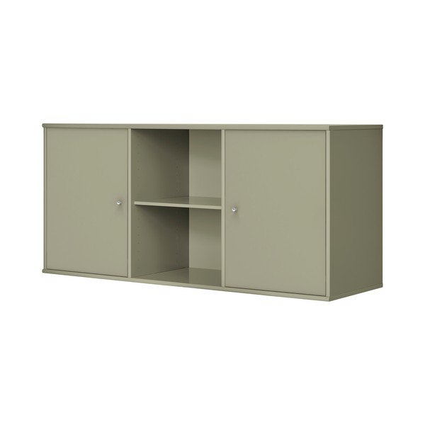 Kaki zelena viseća komoda 133x61x42 cm Mistral – Hammel Furniture-image-3