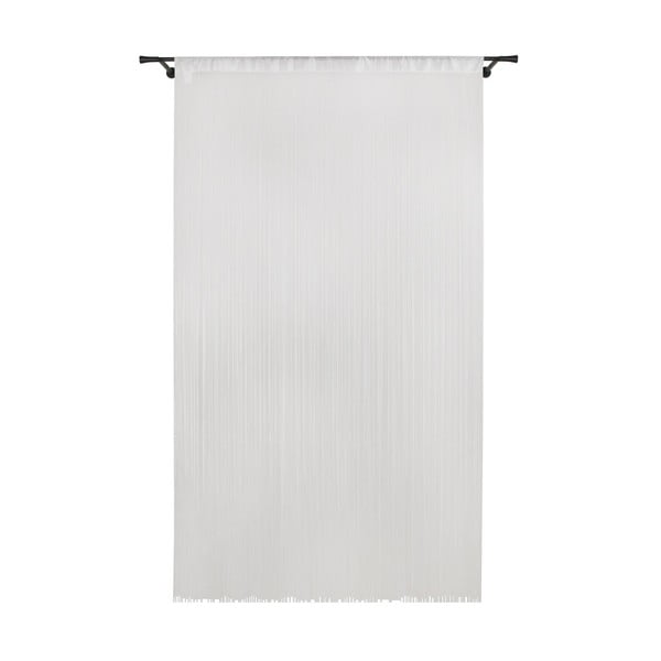 Bijela prozirna zavjesa 140x285 cm String – Mendola Fabrics