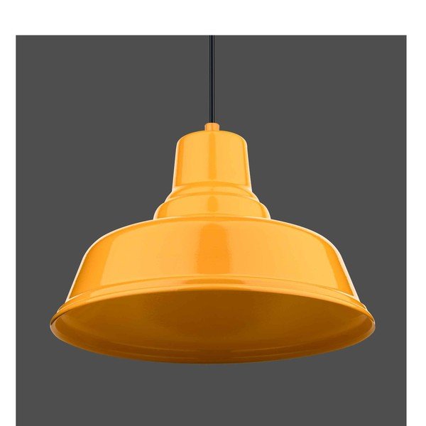 Oker žuta metalna visilica ø 32 cm Pawn - Squid Lighting-image-2