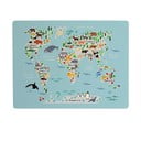 Prostirka za stol Little Nice Things World Map, 55 x 35 cm