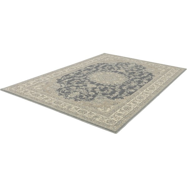 Sivi vuneni tepih 200x300 cm Beatrice – Agnella-image-4