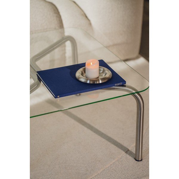 Stolić za kavu sa staklenom pločom stola u srebrnoj boji 60x80 cm Uku – noo.ma-image-3