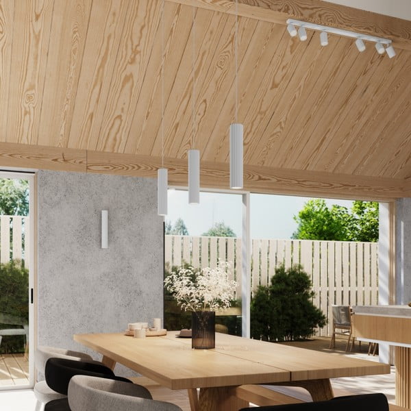 Bijela zidna lampa Gleam – Sollux-image-4