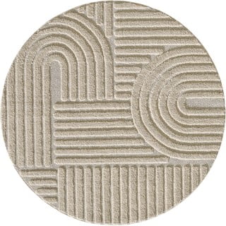 Bež okrugli tepih ø 160 cm Art – Ayyildiz Carpets
