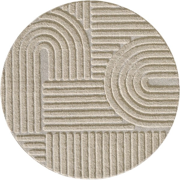 Bež okrugli tepih ø 160 cm Art – Ayyildiz Carpets