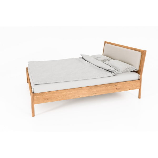 Krevet za jednu osobu od hrastovog drveta 90x200 cm Pola - The Beds-image-1
