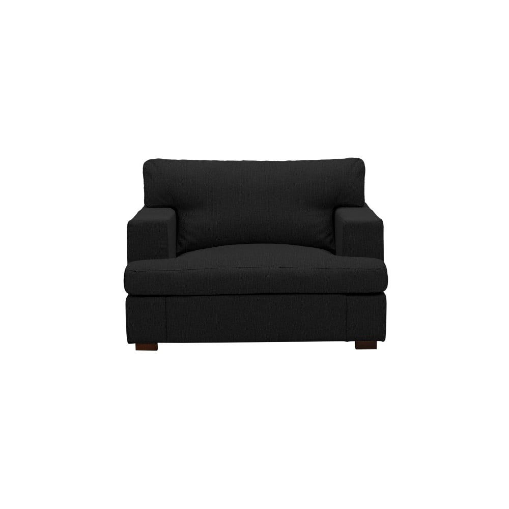 Crna fotelja Windsor & Co Sofas Daphne