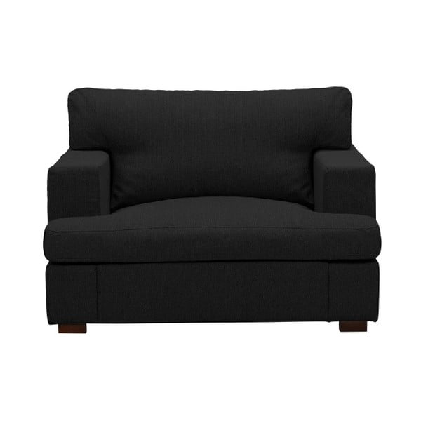 Crna fotelja Windsor & Co Sofas Daphne