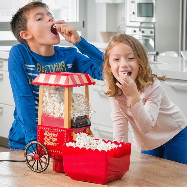 Crveni aparat za kokice InnovaGoods Popcorn Maker-image-2