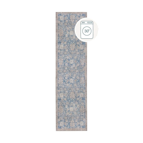Plava periva staza 60x230 cm Orelia Global – Flair Rugs